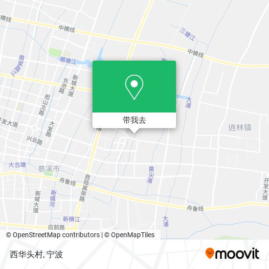 西华头村地图