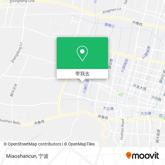 Miaoshancun地图