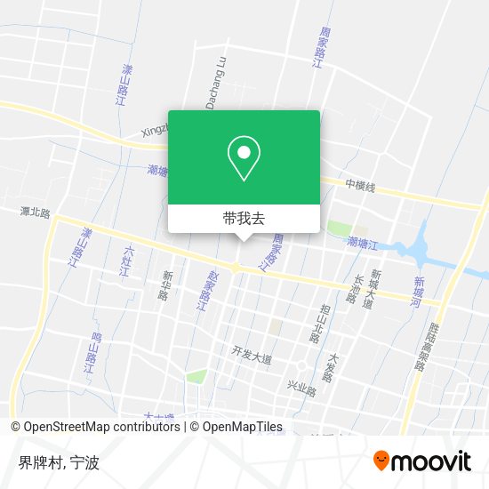 界牌村地图