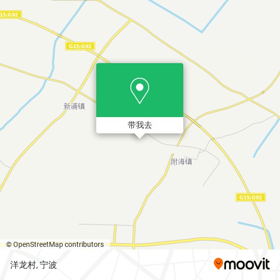 洋龙村地图