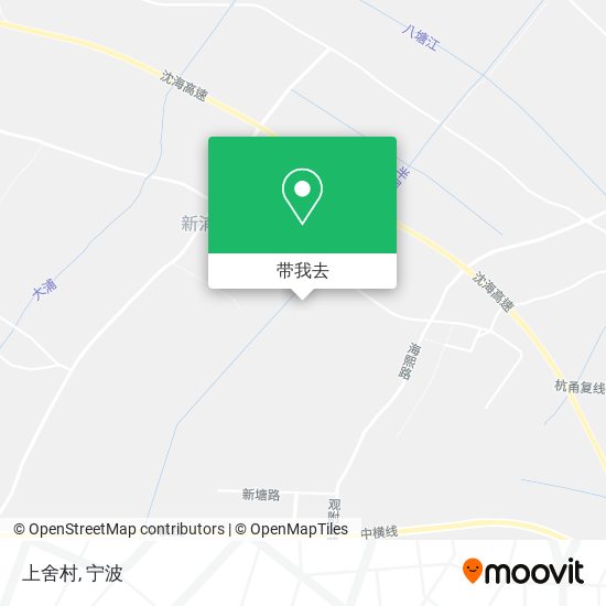 上舍村地图