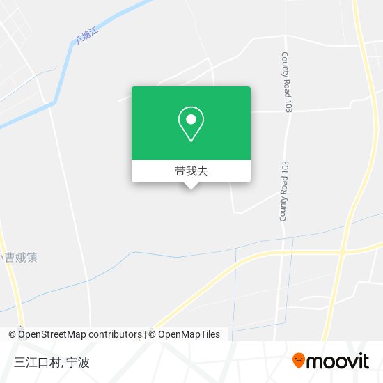三江口村地图