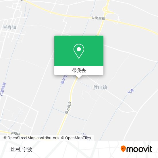 二灶村地图