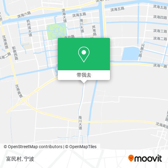 富民村地图