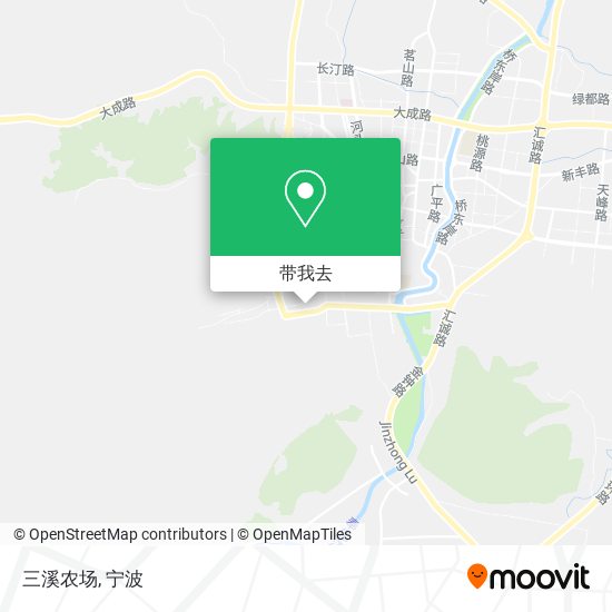 三溪农场地图