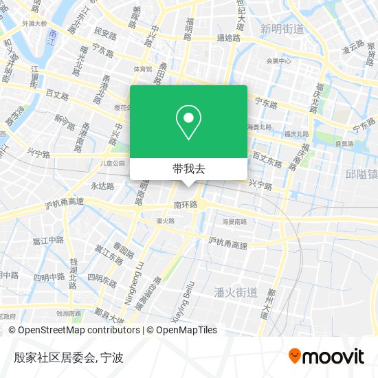殷家社区居委会地图