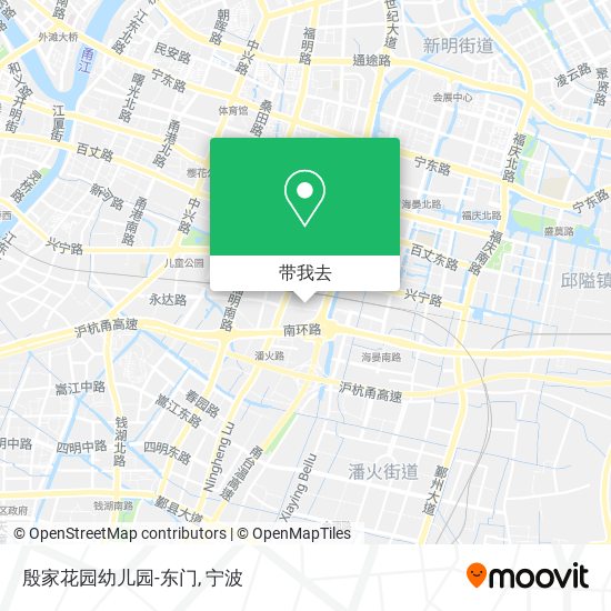 殷家花园幼儿园-东门地图