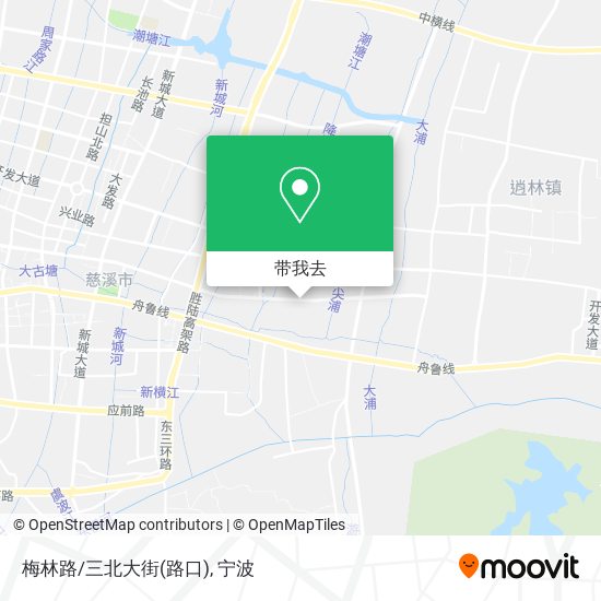梅林路/三北大街(路口)地图