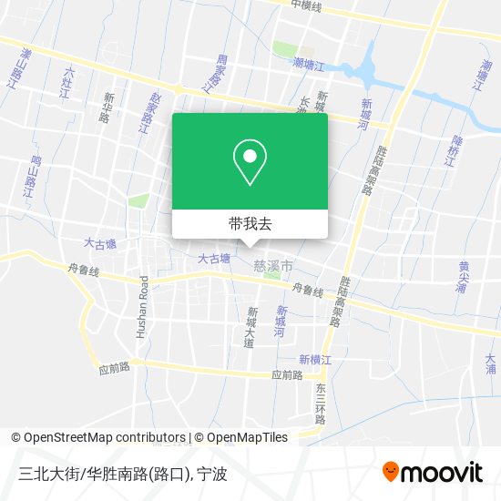 三北大街/华胜南路(路口)地图