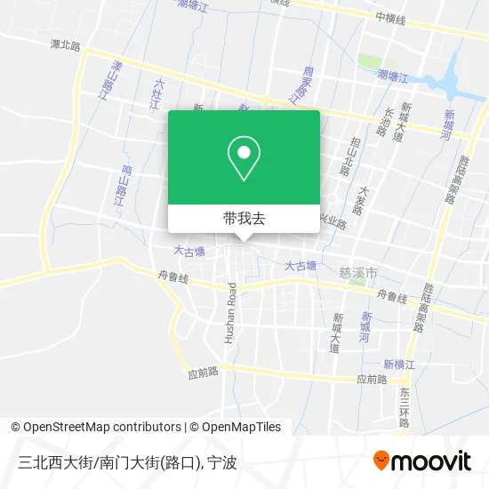 三北西大街/南门大街(路口)地图
