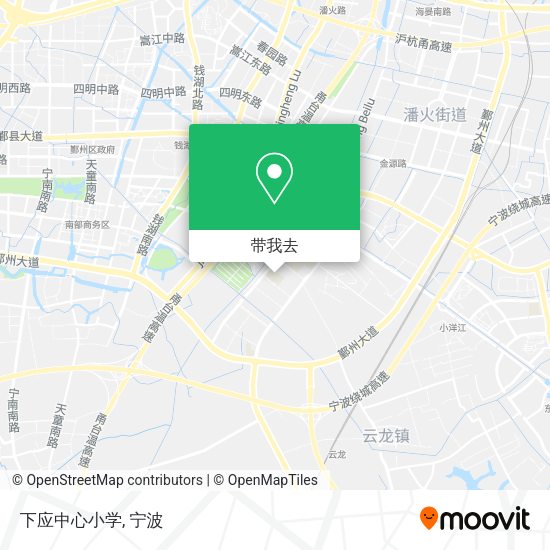 下应中心小学地图