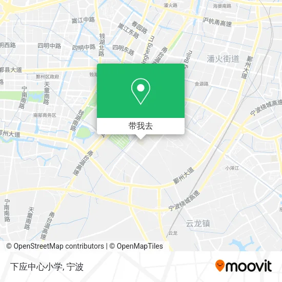 下应中心小学地图