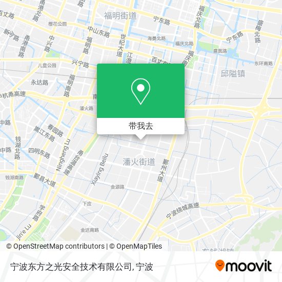 宁波东方之光安全技术有限公司地图