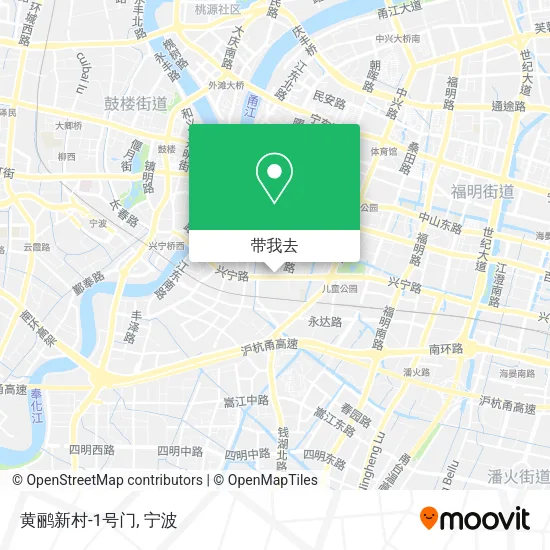 黄鹂新村-1号门地图