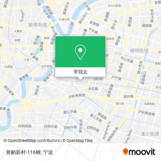 黄鹂新村-116幢地图