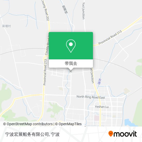 宁波宏展船务有限公司地图