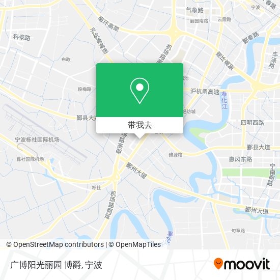 广博阳光丽园 博爵地图
