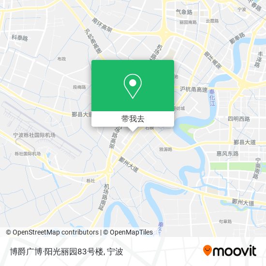 博爵广博·阳光丽园83号楼地图
