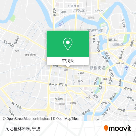 瓦记桂林米粉地图