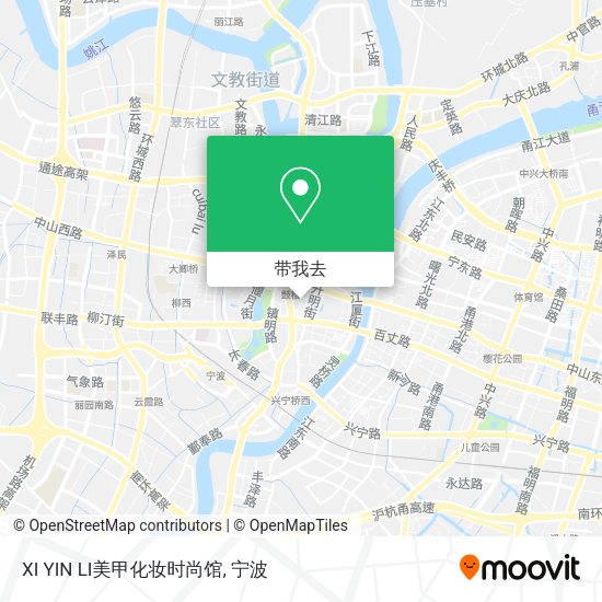 XI YIN LI美甲化妆时尚馆地图