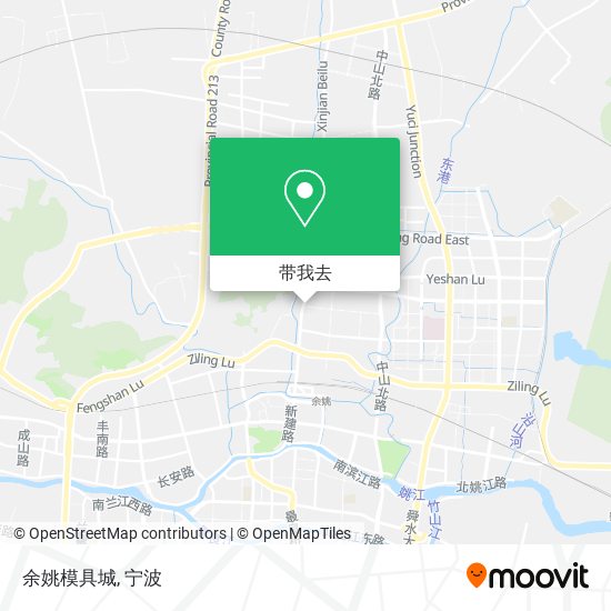 余姚模具城地图