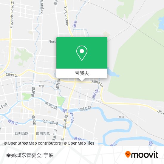 余姚城东管委会地图