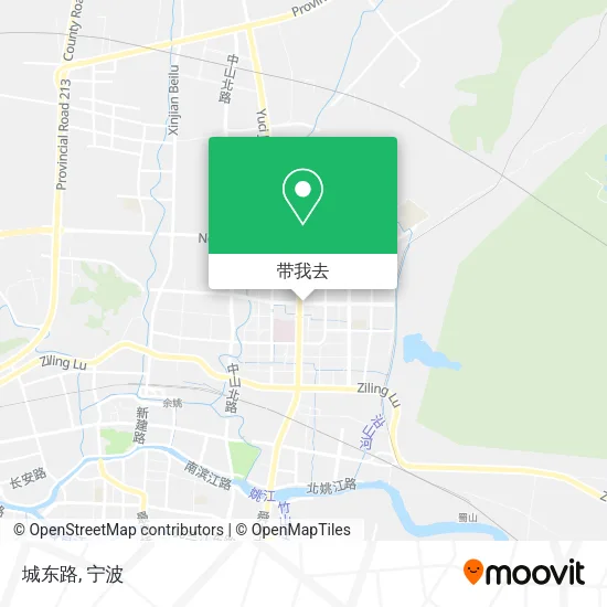 城东路地图