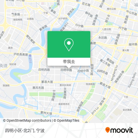 四明小区-北2门地图