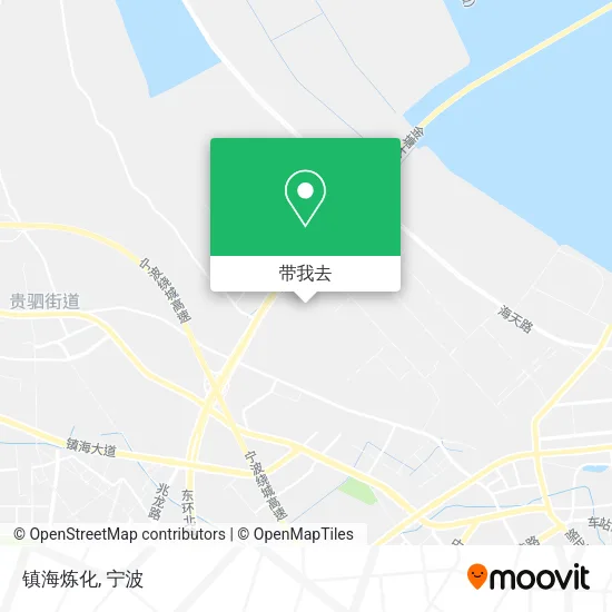 镇海炼化地图