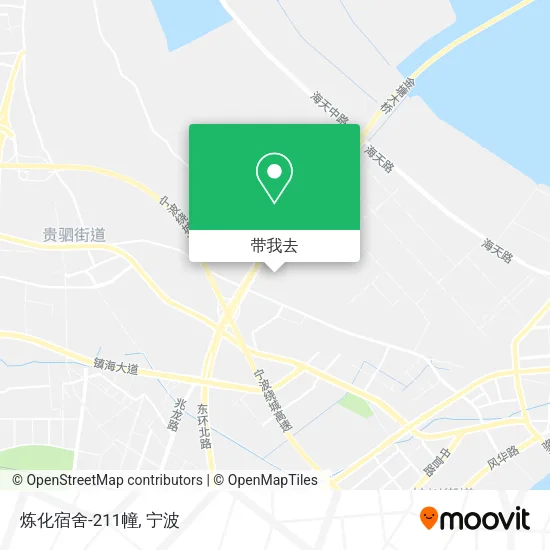 炼化宿舍-211幢地图