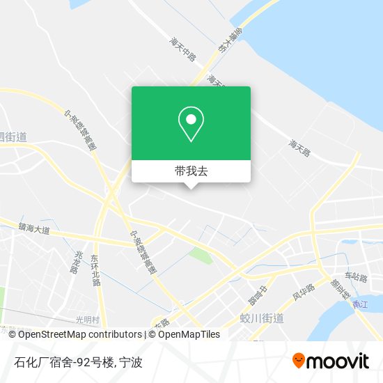 石化厂宿舍-92号楼地图