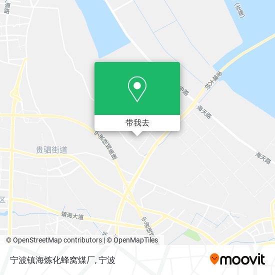 宁波镇海炼化蜂窝煤厂地图