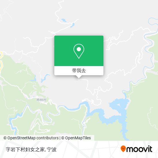 字岩下村妇女之家地图