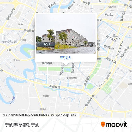 宁波博物馆南地图