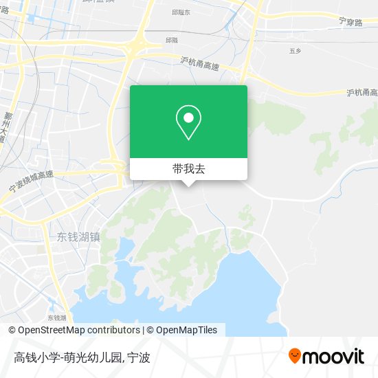 高钱小学-萌光幼儿园地图