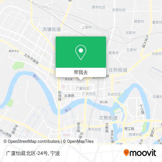 广厦怡庭北区-24号地图