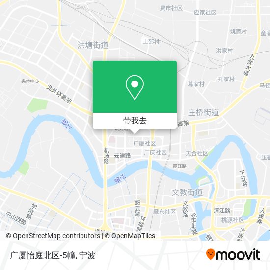 广厦怡庭北区-5幢地图