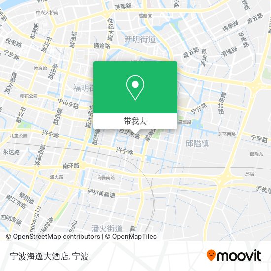 宁波海逸大酒店地图