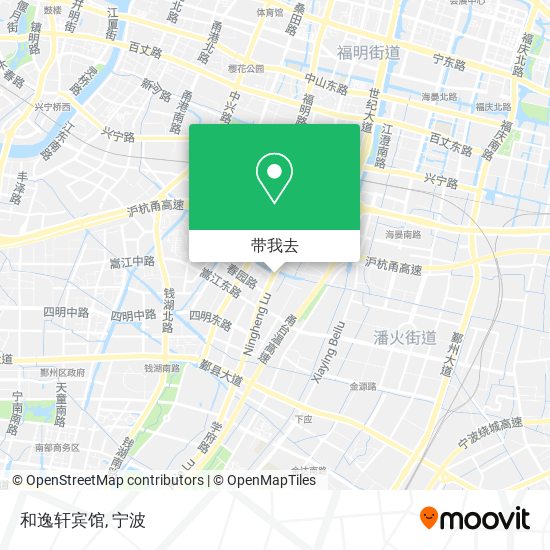 和逸轩宾馆地图