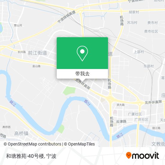 和塘雅苑-40号楼地图