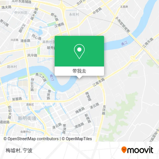 梅墟村地图