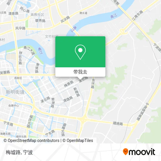 梅墟路地图