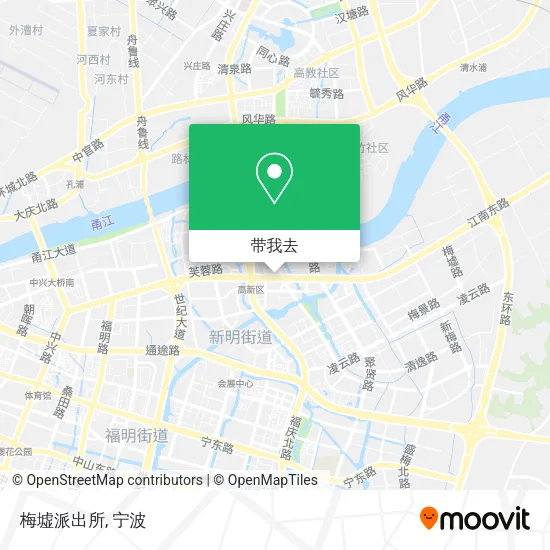 梅墟派出所地图