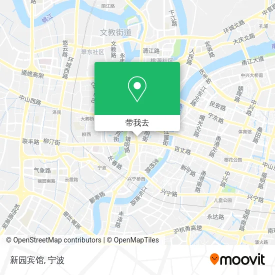 新园宾馆地图