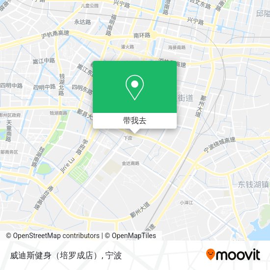 威迪斯健身（培罗成店）地图