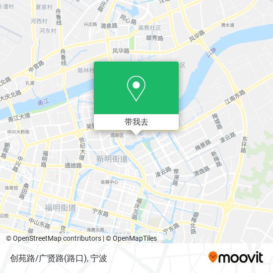 创苑路/广贤路(路口)地图