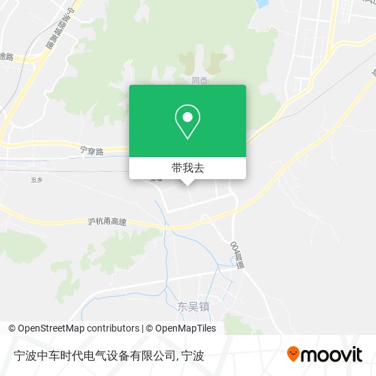 宁波中车时代电气设备有限公司地图