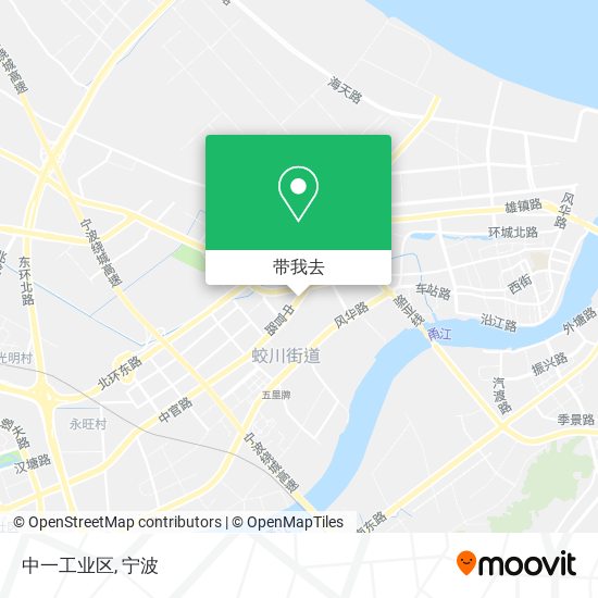 中一工业区地图