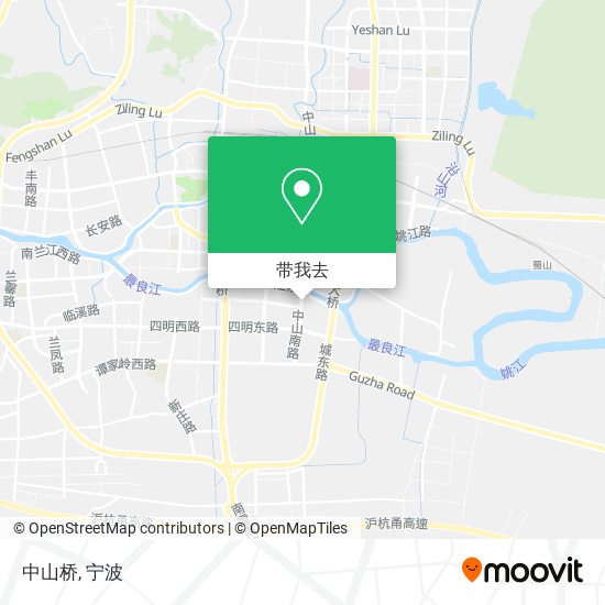 中山桥地图