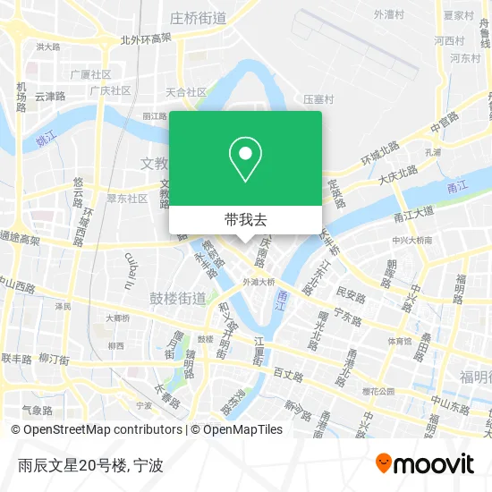 雨辰文星20号楼地图